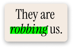 Robbing Us Head Logo