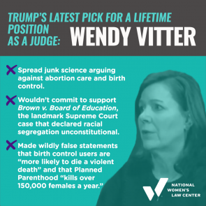 Trump's latest pick for a lifetime position as a judge: Wendy Vitter