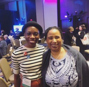 LySaundra Campbell and Aishah Shahidah Simmons