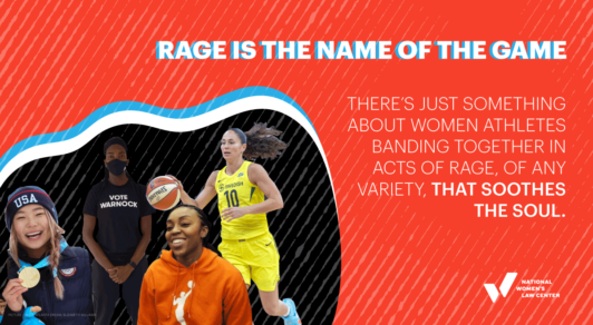 Rage Is The Name of the Game: I’ve always been an avid sports fan but there’s just something about women athletes banding together in acts of rage, of any variety, that soothes my soul.