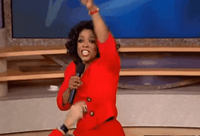 gif of Oprah pointing at her audience
