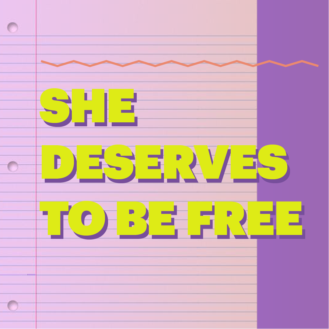 She deserves to be free
