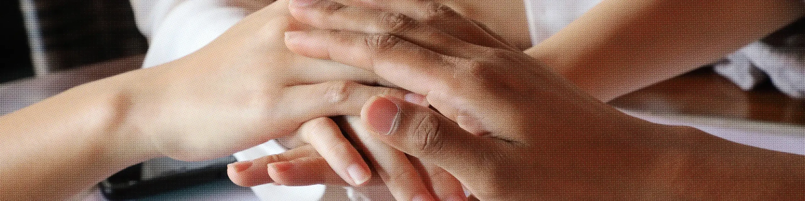 People holding hands